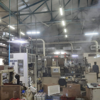 Textile Industry Misting
