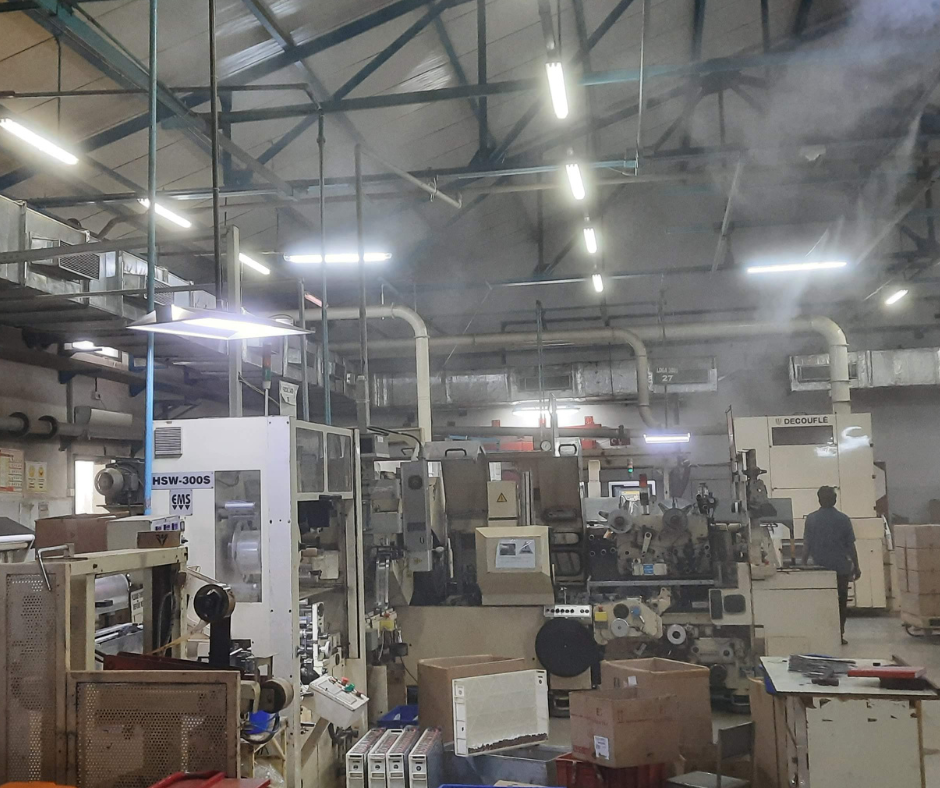 Textile Industry Misting